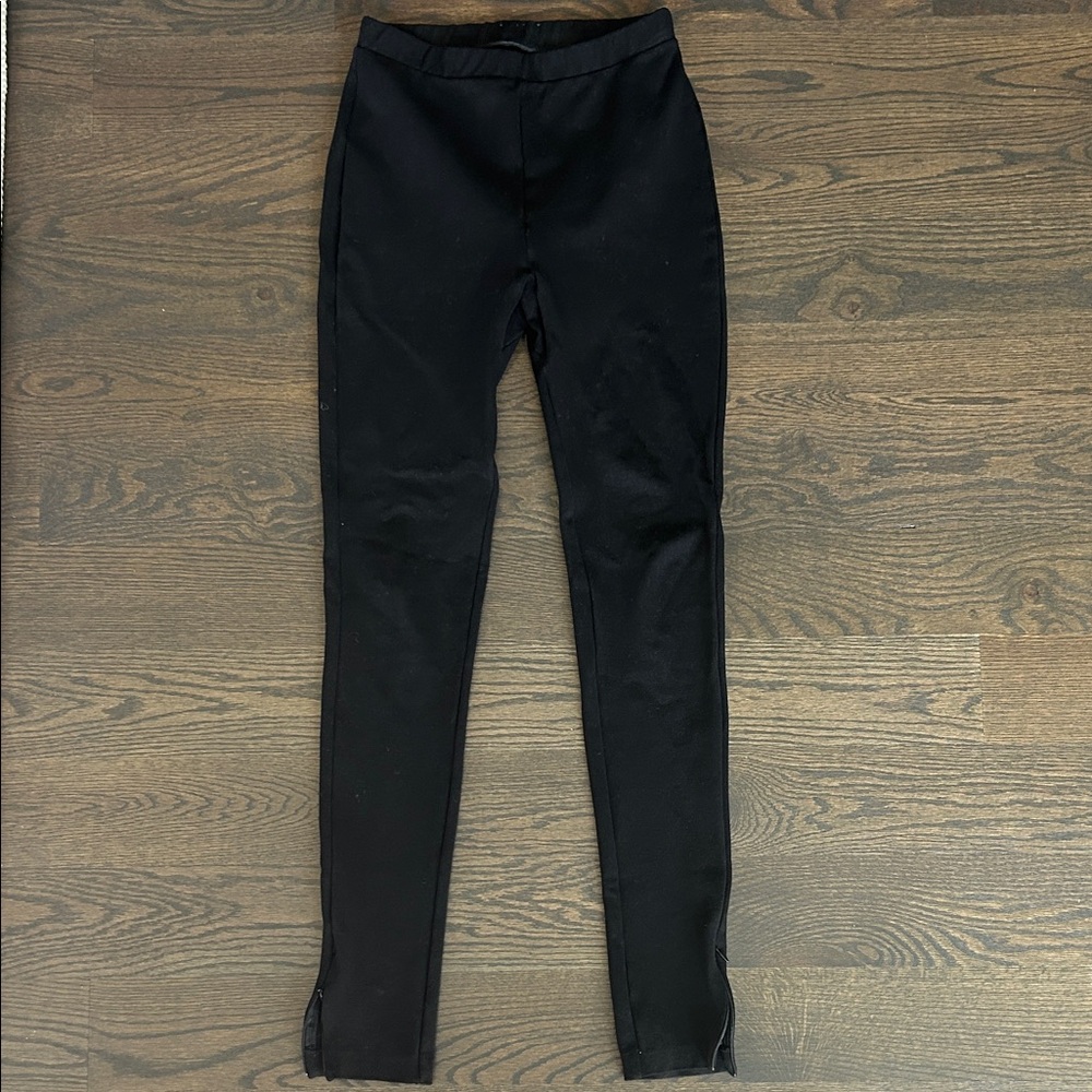 Toteme Black Slim Stretch Leggings
